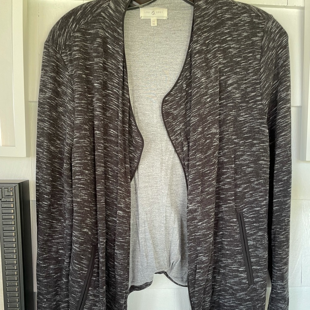 Lou and Grey Black and Grey Jacket Size Medium